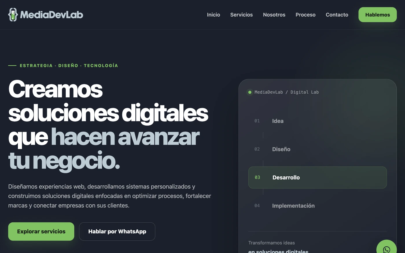 Preview de MediaDevLab